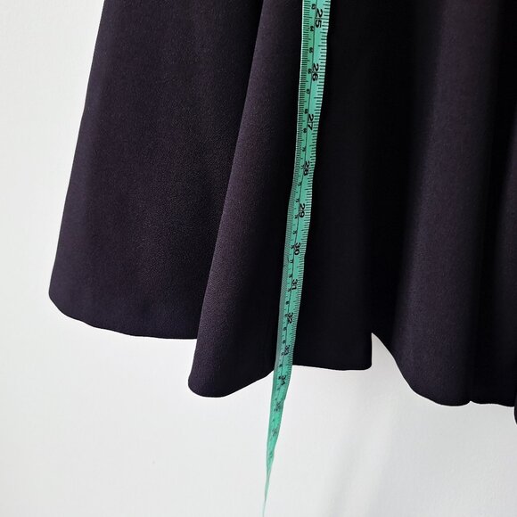 ZARA Godet Mini Dress ZW Collection - Black - Picture 7 of 10